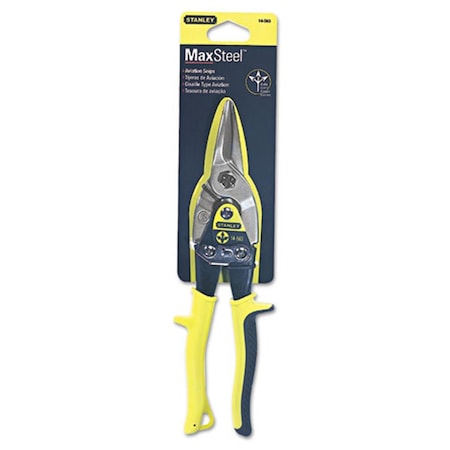 Tool Time Stanley Bostitch  Max Steel Aviation Snips- Straight TO3289475